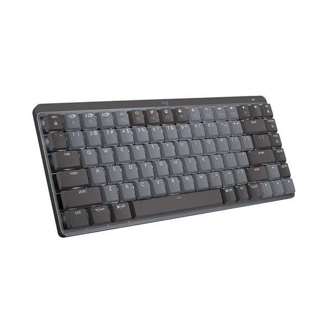 Teclado Mecánico Inalámbrico Logitech MX Mechanical Mini Grafito, Switches Tactil, Logi Bolt USB, Bluetooth - 920-010846