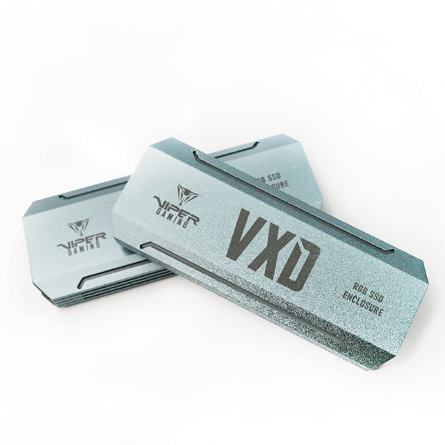 Gabinete Externo Patriot VXD para SSD M.2 NVMe, USB 3.2 Gen2, RGB, Hasta 1000 MB/s, Compatible con Formatos 2230/2242/2260/2280 - PV860UPRGM
