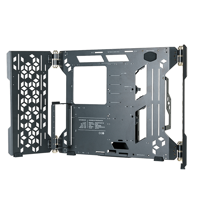 Gabinete Cooler Master MasterFrame 700, E-ATX, Open Frame, Cristal Templado, Modo de pruebas - MCF-MF700-KGNN-S00