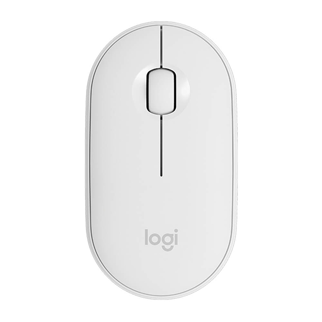 Mouse Logitech Pebble M350 Off-White, Inalámbrico, 3 Botones, 1,000 DPI - 910-005770