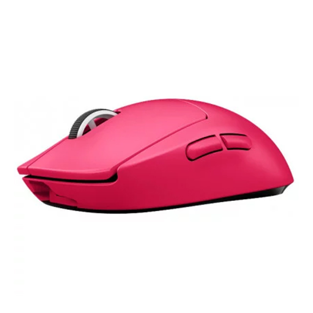 Mouse Logitech G PRO X Superlight Magenta, Lightspeed, Ultra Ligero, Inalámbrico, Sensor Hero 25K - 910-005955