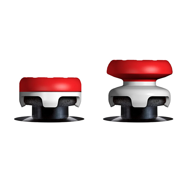 KontrolFreek - FPS Freek Inferno - para Xbox One y Series X|S | Performance Thumbsticks | 2 Alturas Elevadas, Precisión y Agarre Mejorados | Rojo