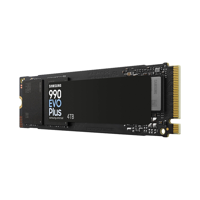 Unidad de Estado Sólido SSD NVMe M.2 Samsung 990 EVO Plus, 4TB, 7,250/6,300 MB/s, PCI Express 4.0/5.0 - MZ-V9S4T0B