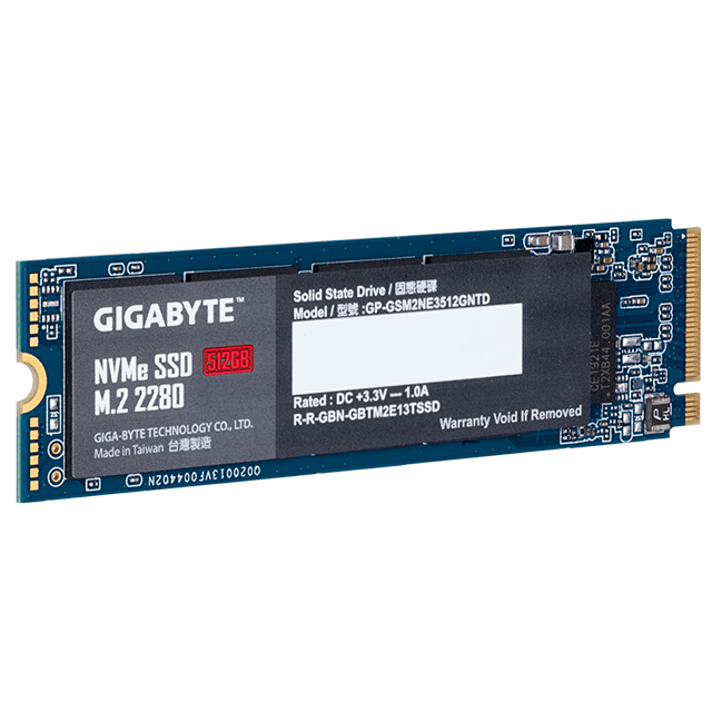 Unidad de Estado Solido SSD NVMe M.2 Gigabyte 512GB, 1700/1550 MB/s, PCI Express 3.0 - GP-GSM2NE3512GNTD