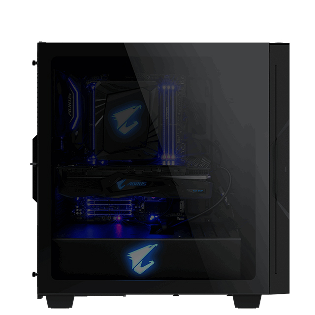 Gabinete Gigabyte Aorus C300 Glass, ATX, Cristal Templado, RGB Fusion 2.0, GB-AC300G