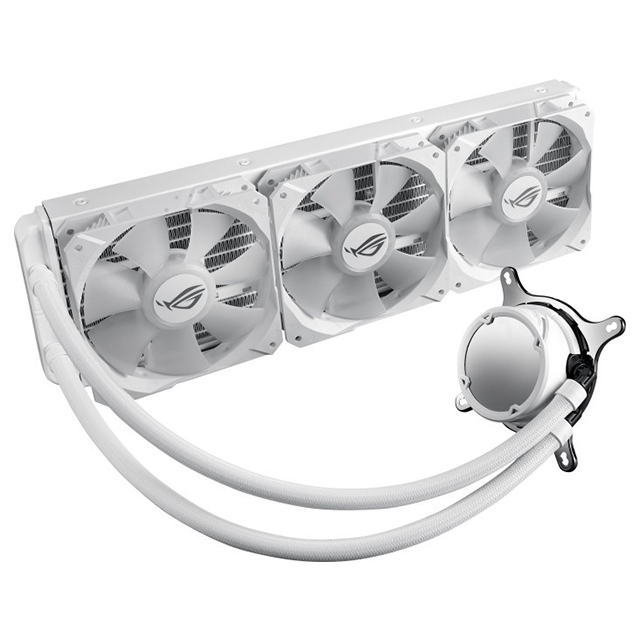 Enfriamiento Liquido Asus ROG Strix LC 360 RGB White Edition, 360mm, Aura Sync