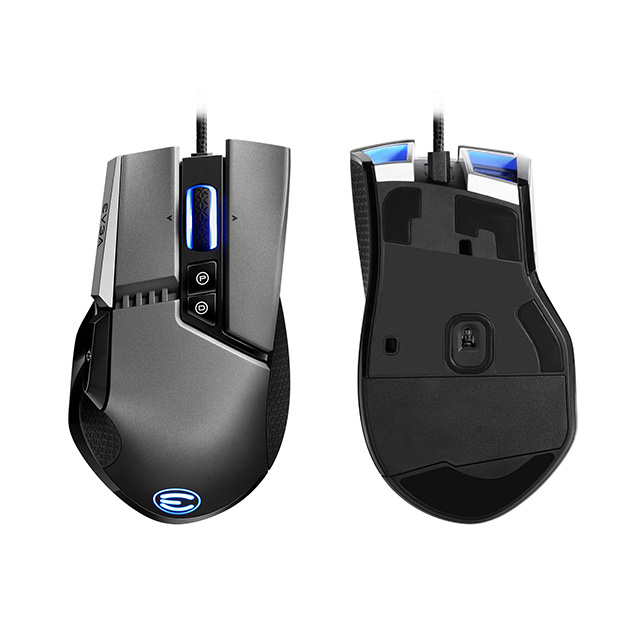 Mouse Gamer EVGA X17 Gray, Alámbrico, 16,000 DPI, 10 Botones, Pixart 3389 Optico - 903-W1-17GR-KR