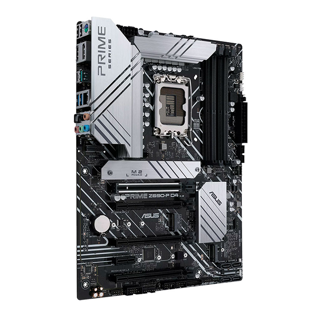 Tarjeta Madre Asus Prime Z690-P D4, ATX, 12th Gen Intel, LGA1700, DDR4 5333Mhz OC, 3x M.2, Thunderbolt 4, Aura Sync