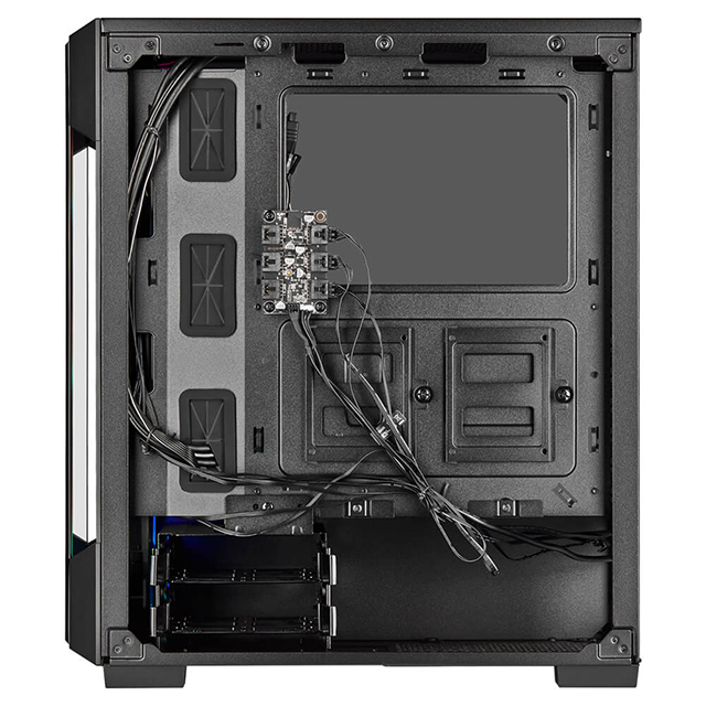 Gabinete Corsair ICUE 220T RGB Negro, Cristal Templado, 3 Ventiladores SP120 RGB PRO, ATX - CC-9011190-WW