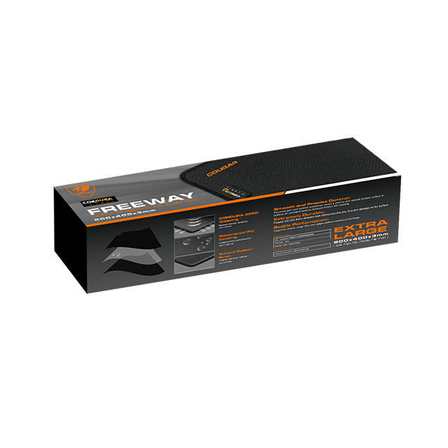 Mousepad Cougar Freeway XL | Extendido | 900x400x3mm - 3PFRWHXBRB3.0001