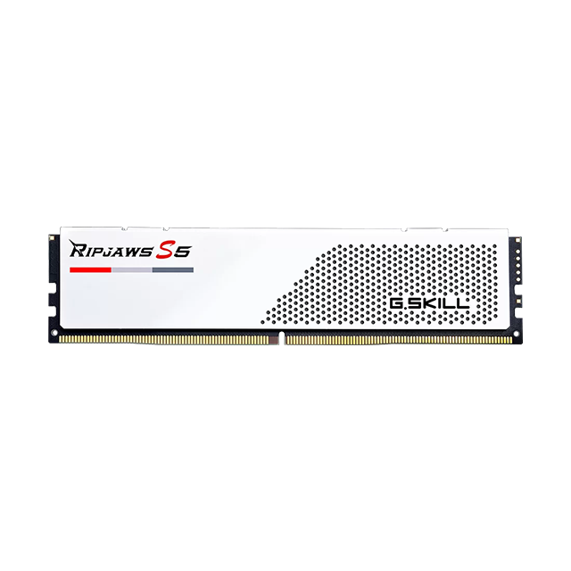 Memoria RAM G.Skill Ripjaws S5 Blanca 96GB 2x48GB DDR5 5200MHz - F5-5200J4040A48GX2-RS5W