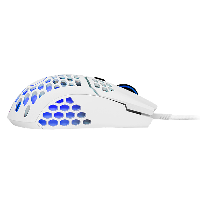 Mouse Gamer Cooler Master M711 RGB Blanco, Alámbrico, 6 Botones, Pixart 3389, 16,000 DPI - MM-711-WWOL1