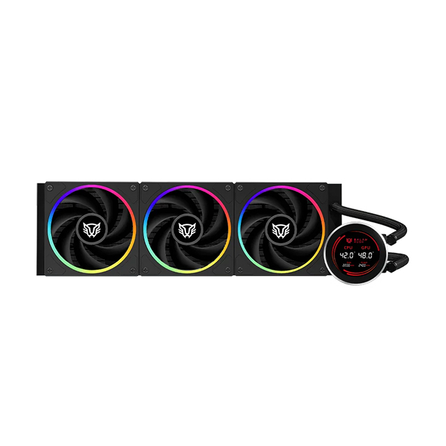 Enfriamiento Líquido Balam Rush Hydrox Expert HYX36, 360mm, 3 Ventiladores, Display LCD 2.1", RGB, Negro - BR-941822