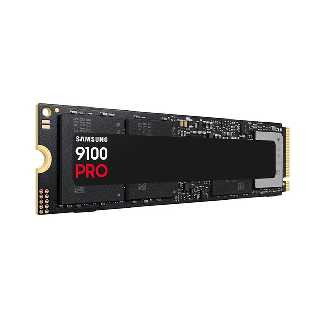 Unidad de Estado Sólido SSD NVMe M.2 Samsung 9100 PRO, 1TB, 14,700/13,300 MB/s, PCI Express 5.0 - MZ-VAP1T0B