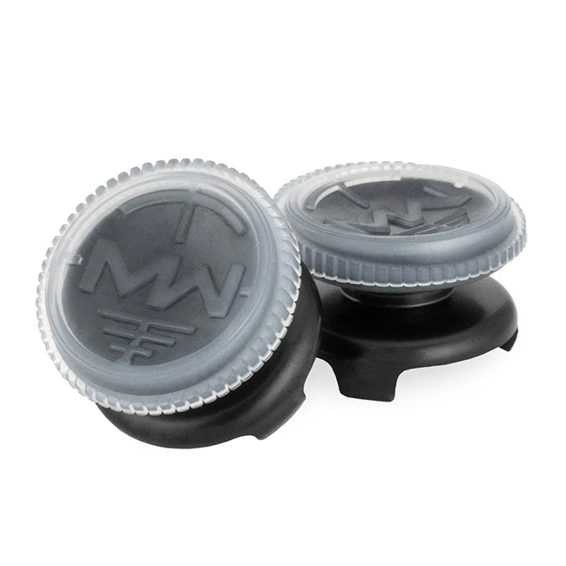 KontrolFreek - Call of Duty: Modern Warfare - para Xbox One y Series X|S | Performance Thumbsticks | 2 Alturas Elevadas, Precisión Pro | Transparente