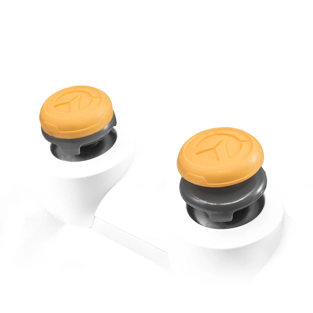 KontrolFreek - Overwatch - para PS4 y PS5 | Performance Thumbsticks | 2 Alturas Mixtas, Precisión y Agarre Mejorados | Naranja