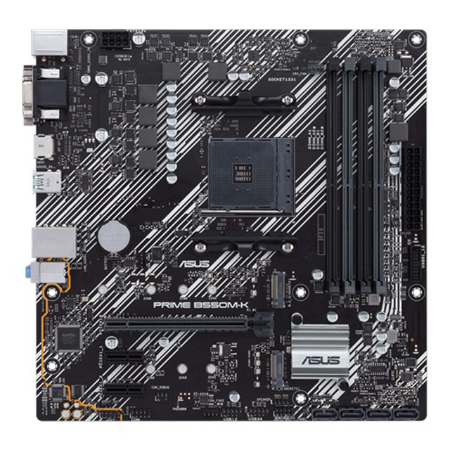 Tarjeta Madre ASUS PRIME B550M-K, AM4, Micro-ATX, DDR4, PCIe 4.0