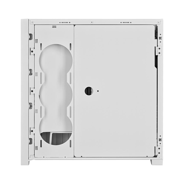 Gabinete Corsair ICUE 5000X RGB QL Edition True White, Cristal Templado, 4 Ventiladores Premium ICUE QL120 RGB, ATX - CC-9011233-WW