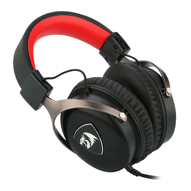 Diadema Gamer Redragon Icon H520, Alámbrico, 7.1 Surround, Estuche protector / USB / 3.5mm / PC / Nintendo Switch / Xbox / PS4