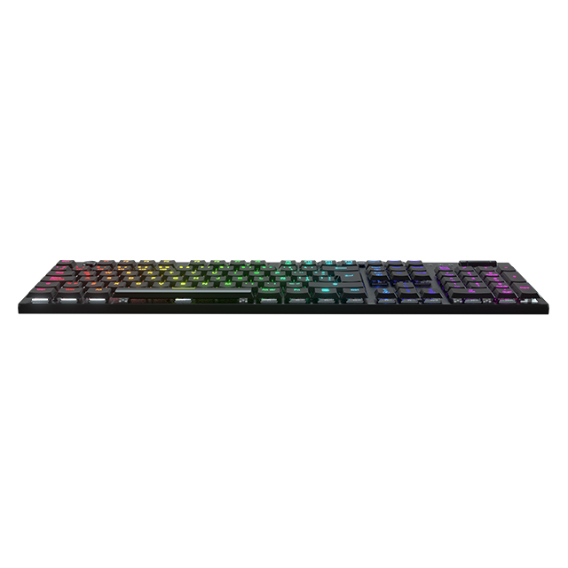 Teclado Gamer Mecanico Redragon Horus RGB, Switches Red Ultra Low Profile, Inalámbrico, USB 2.4Ghz, Bluetooth 5.0, Iluminación RGB, Español - K618-RGB-SP RD