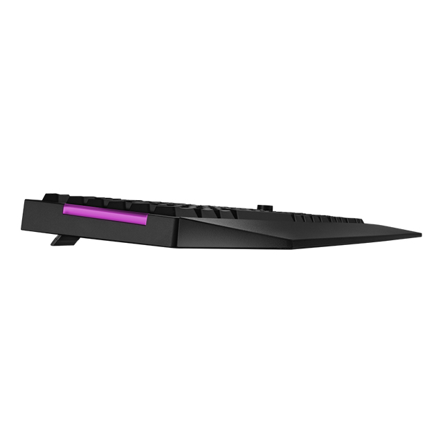 Teclado Membrana Asus TUF Gaming K1, Perilla de Volumen, RGB, Aura Sync - 90MP01X0-BKUA00