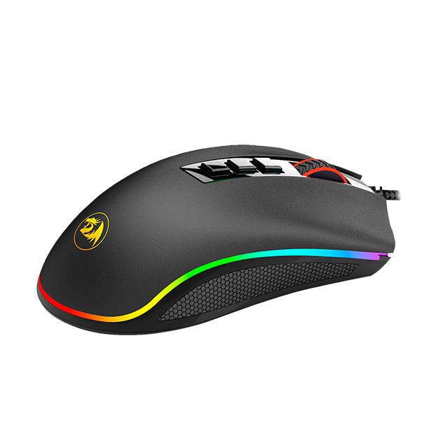 Mouse Gamer Redragon Cobra M711-FPS, RGB, Alámbrico, 24,000 DPI, 8 Botones Progamables, Pixart P3360 óptico