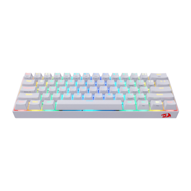 Teclado Mecanico Redragon Draconic K530W-RGB White, 60%, Switches Redragon Brown