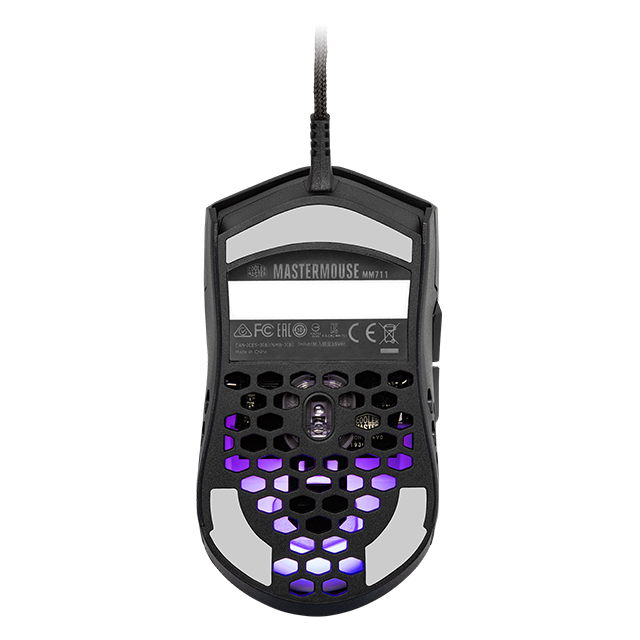 Mouse Gamer Cooler Master M711 RGB Negro, Alámbrico, 6 Botones, Pixart 3389, 16,000 DPI - 711-KKOL1