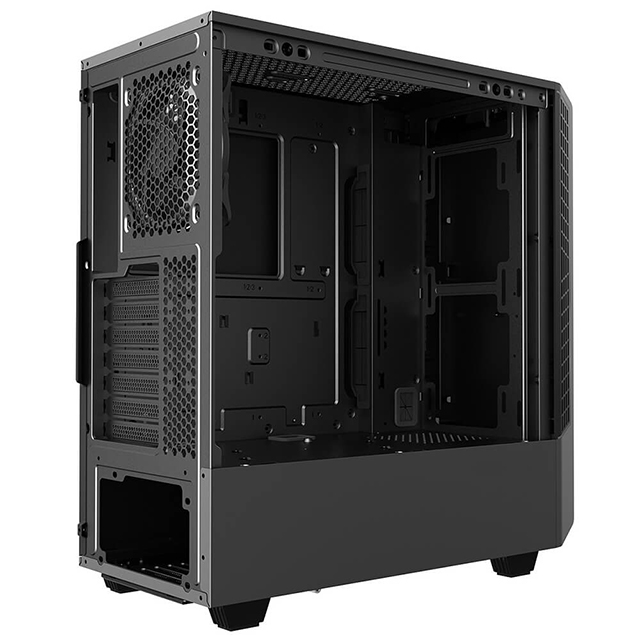 Gabinete Munfrost Panda Negro RGB, ATX, Cristal Templado, 1 Ventilador ARGB