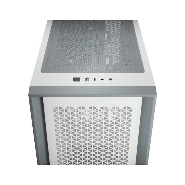 Gabinete Corsair 4000D Airflow Blanco, Cristal Templado, 2 Ventiladores, ATX - CC-9011201-WW