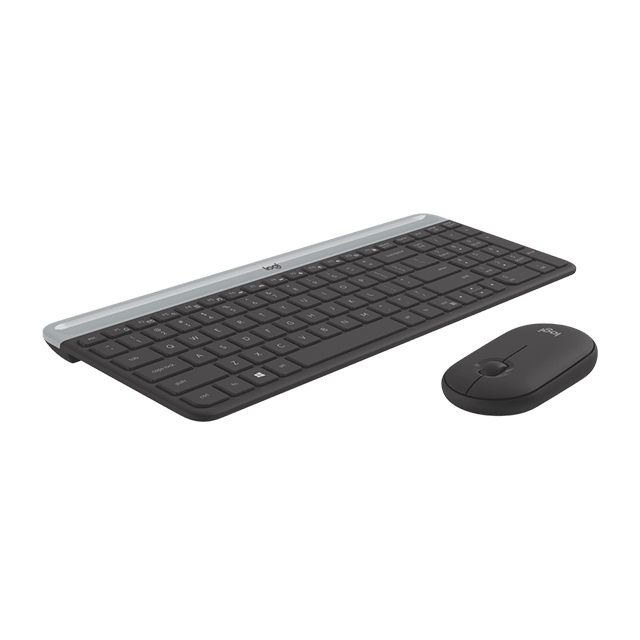 Combo de Teclado y Mouse Logitech Slim Combo MK470, Inalambrico, Español - 920-009437