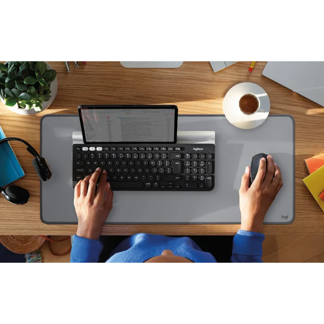 Teclado Logitech K780, Multi-Device, Bluetooth, Receptor USB Unifying, Español - 920-008026 