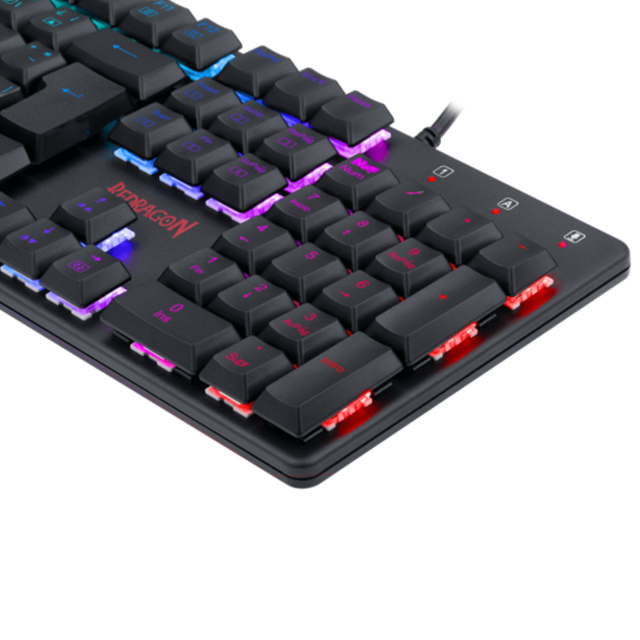 Teclado Mecanico Redragon Shrapnel K589-RGB-SP, Switches Redragon Blue, Español