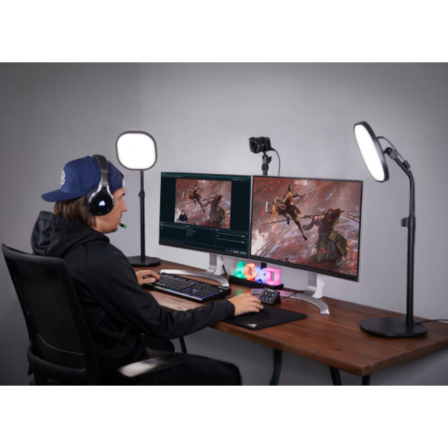Key Light Air El Gato, Panel de iluminacion LED, 1400 Lum - 10LAB9901 - by Corsair