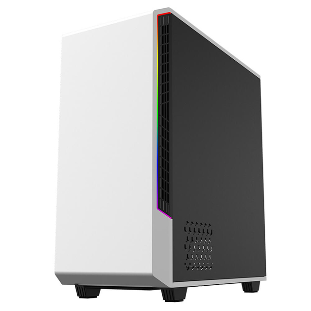 Gabinete Munfrost Panda Blanco RGB, ATX, Cristal Templado, 1 Ventilador ARGB