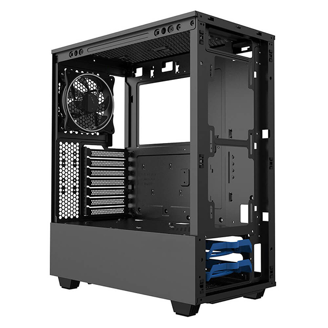 Gabinete Munfrost Panda Negro RGB, ATX, Cristal Templado, 1 Ventilador ARGB