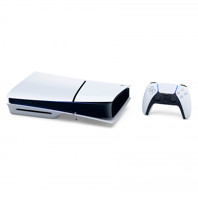 Consola Sony PlayStation 5 Slim Standard Edition 1TB, Lector Ultra HD Blu-ray, Wi-Fi 6, Bluetooth 5.1, Blanco/Negro, CFI-2115 – 1000049888