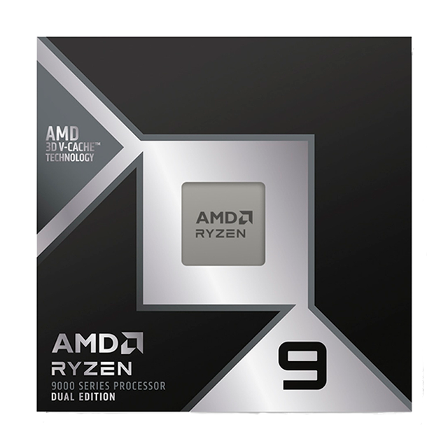 Procesador AMD Ryzen 9 9950X3D2 Dual Edition, 16 núcleos, 32 hilos, 4.3 GHz base, 5.6 GHz turbo, AM5, 3D V-Cache, Radeon Graphics – 100-100001978WOF