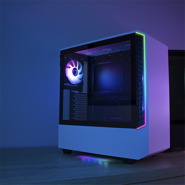 Gabinete Munfrost Panda Blanco RGB, ATX, Cristal Templado, 1 Ventilador ARGB