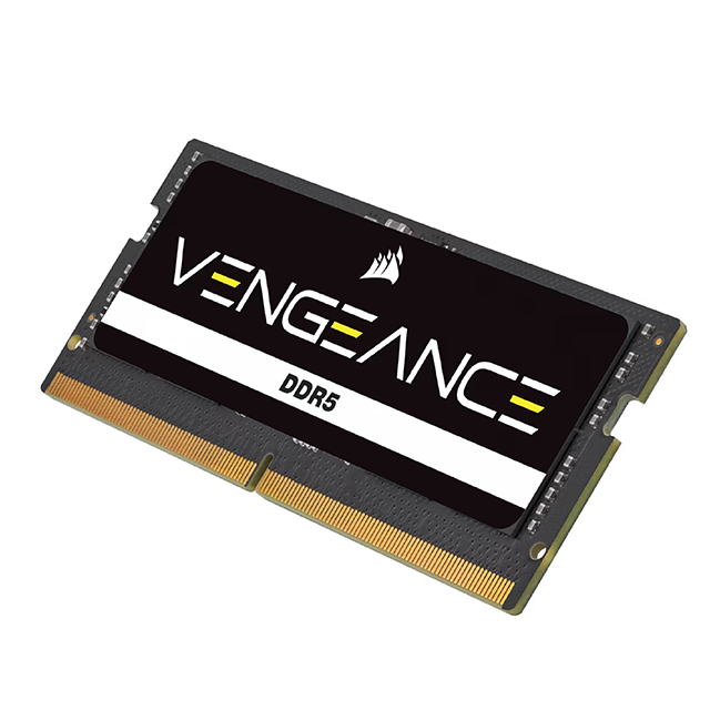 Memoria RAM Corsair Vengeance, 96GB, 2x48GB, DDR5, 5200MHz, CL44, SODIMM - CMSX96GX5M2A5200C44