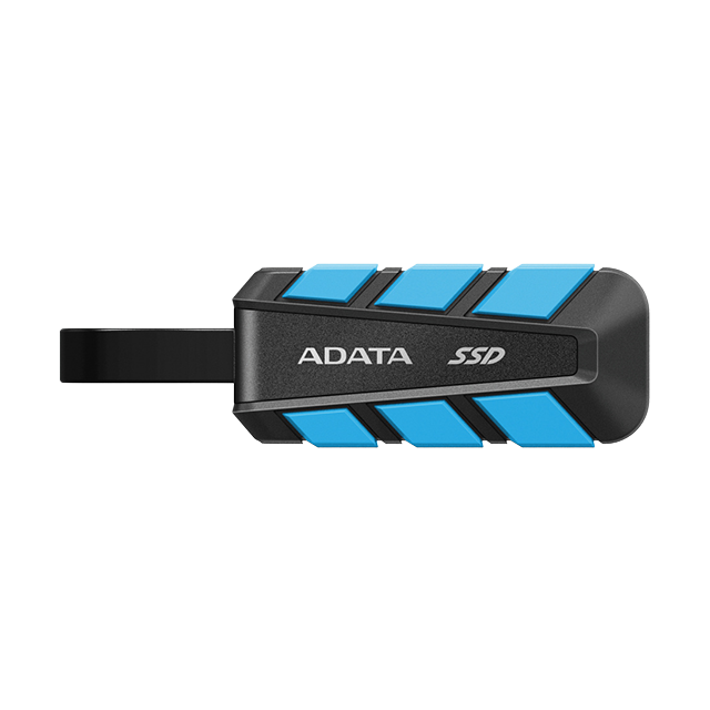Unidad de Estado Sólido Externo ADATA SC740, 1000 GB, USB 3.2 Gen 2 Tipo C, Portátil, Azul – SC740-1000G-CBU