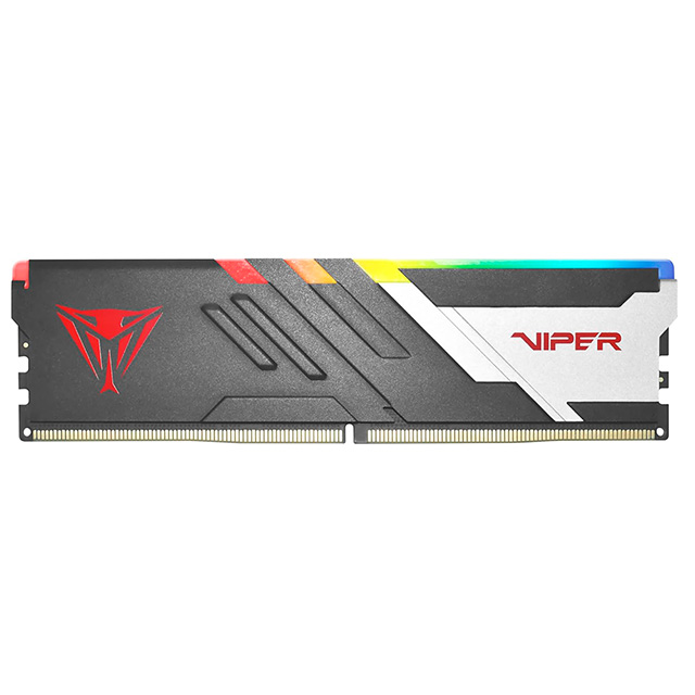 Memoria RAM Patriot Viper Venom RGB, 16GB, 1x16, DDR5 6000Mhz - PVVR516G60C30