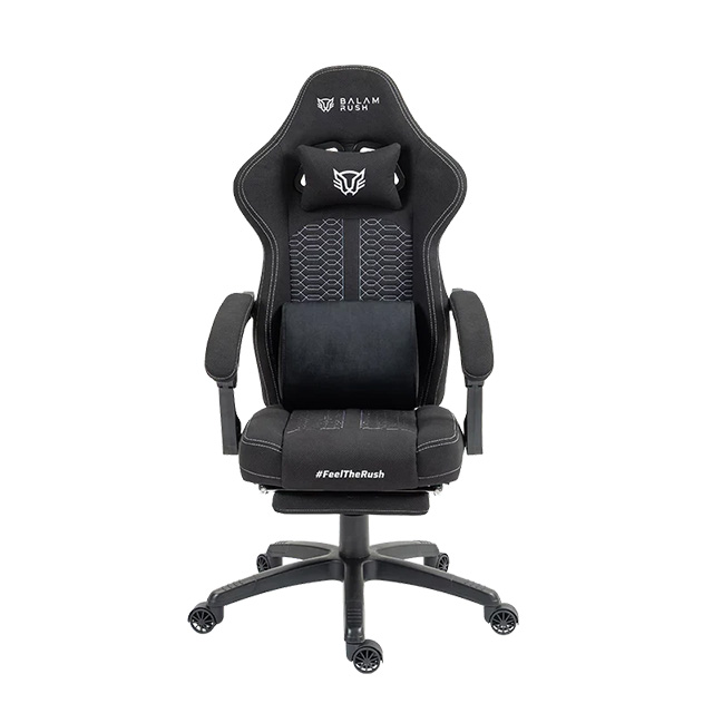 Silla Gamer Balam Rush Force Super Z7, Reclinable, 150Kg, Negro - BR-940610