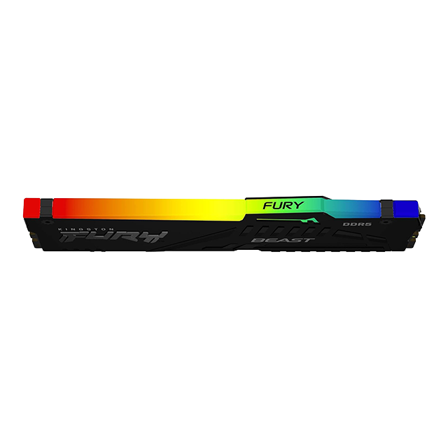 Memoria RAM Kingston Fury Beast 16 GB, DDR5, 5200 MT/s XMP, RGB, CL40 – KF552C40BBA-16 - DDR5-LOCK - Venta exclusiva en ensamble