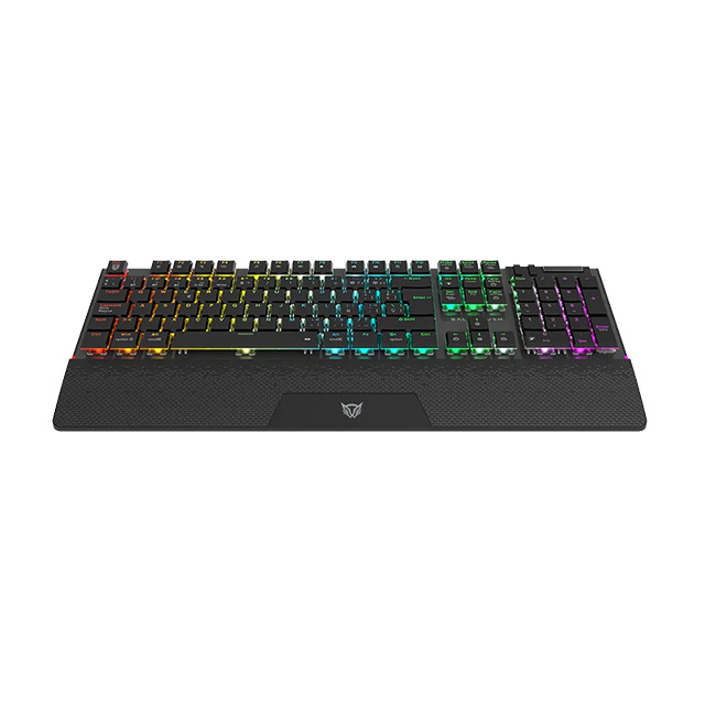 Teclado Mecánico Balam Rush Dominate Expert GK979I, Inalambrico, Switches Rojos, Reposa muñecas, RGB, Español, Negro - BR-940382
