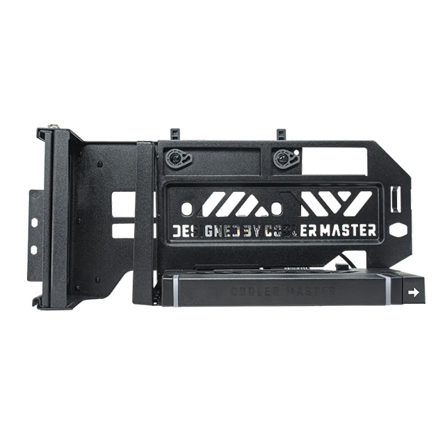 Soporte vertical de Tarjeta de Video Cooler Master Universal, Negro, PCIe 4.0 - MCA-U004R-AVGBST-00