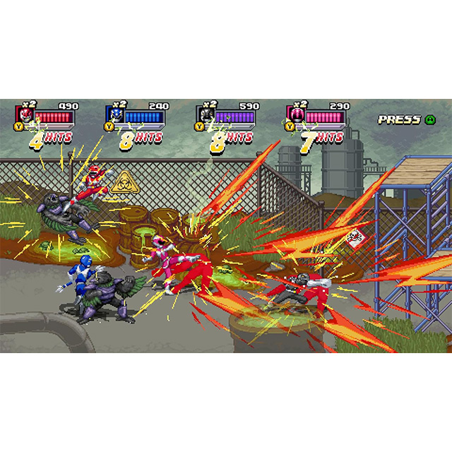 Videojuego Mighty Mophin Power Rangers Rita's Rewind, Standard Edition, para Nintendo Switch