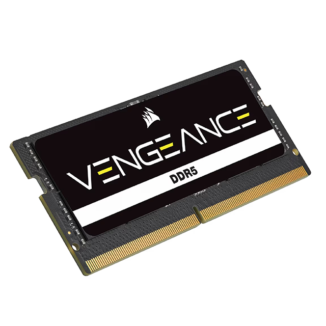 Memoria RAM Corsair Vengeance, 96GB, 2x48GB, DDR5, 5200MHz, CL44, SODIMM - CMSX96GX5M2A5200C44