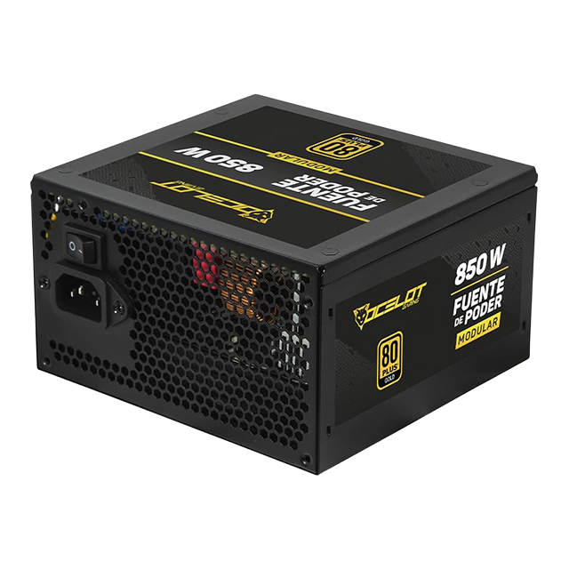 Fuente de Poder Ocelot Gaming OPS850, 850W, ATX, Modular, 80 Plus Gold, Color Negro – CSP-524