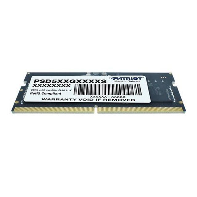 Memoria RAM SO-DIMM Patriot Signature Line, 32GB, DDR5, 4800Mhz - PSD532G48002S
